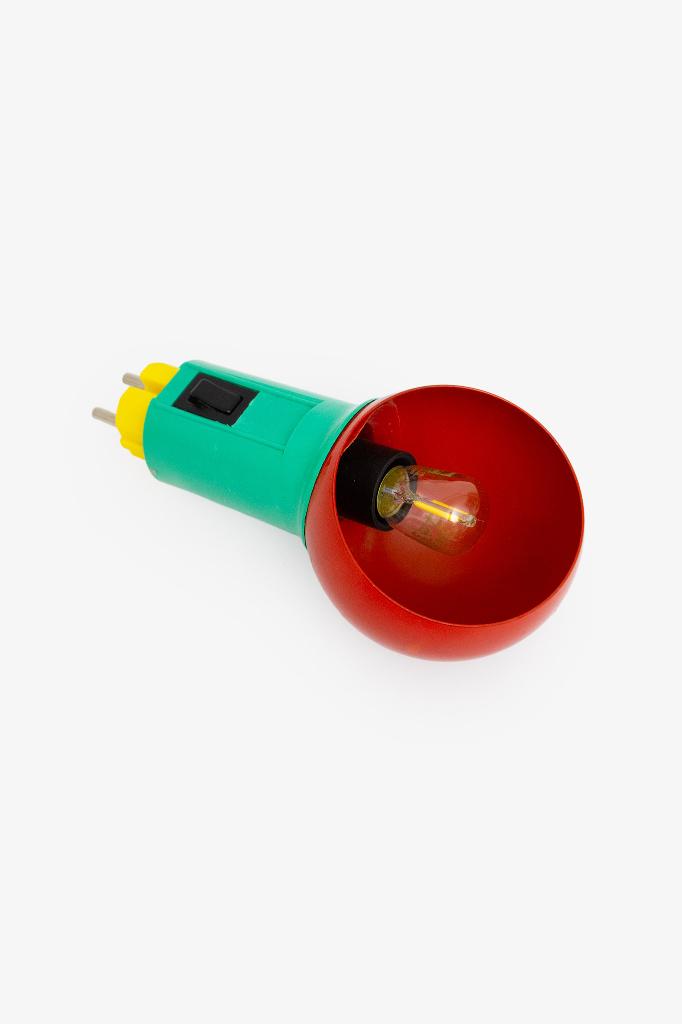 70’s kleurrijk Memphis Bendt Hansen x WLP stopcontact lampje, Huis en Inrichting, Lampen | Spots, Gebruikt, Plafondspot of Wandspot