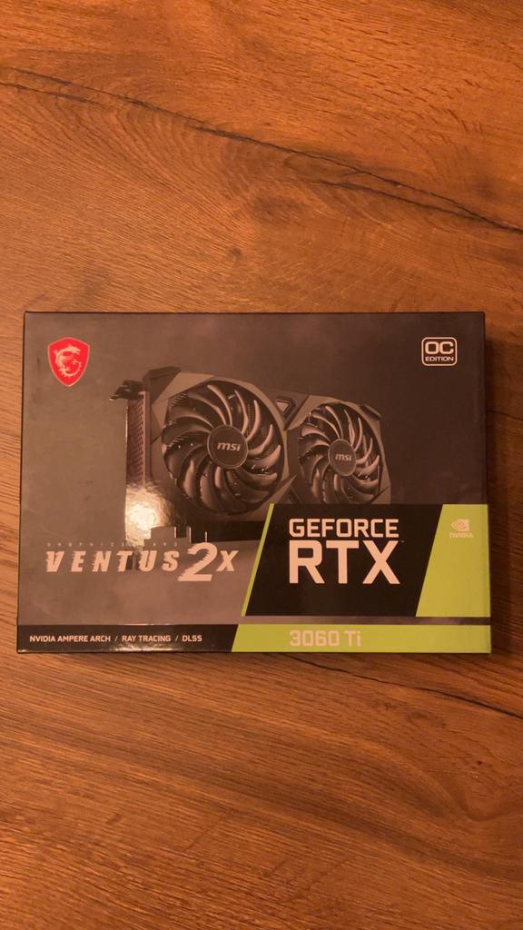 NVIDIA GeForce RTX 3060 Ti MSI Ventus 2X 8GB videokaart, Computers en Software, Videokaarten, GDDR6, PCI-Express 4, Ophalen of Verzenden
