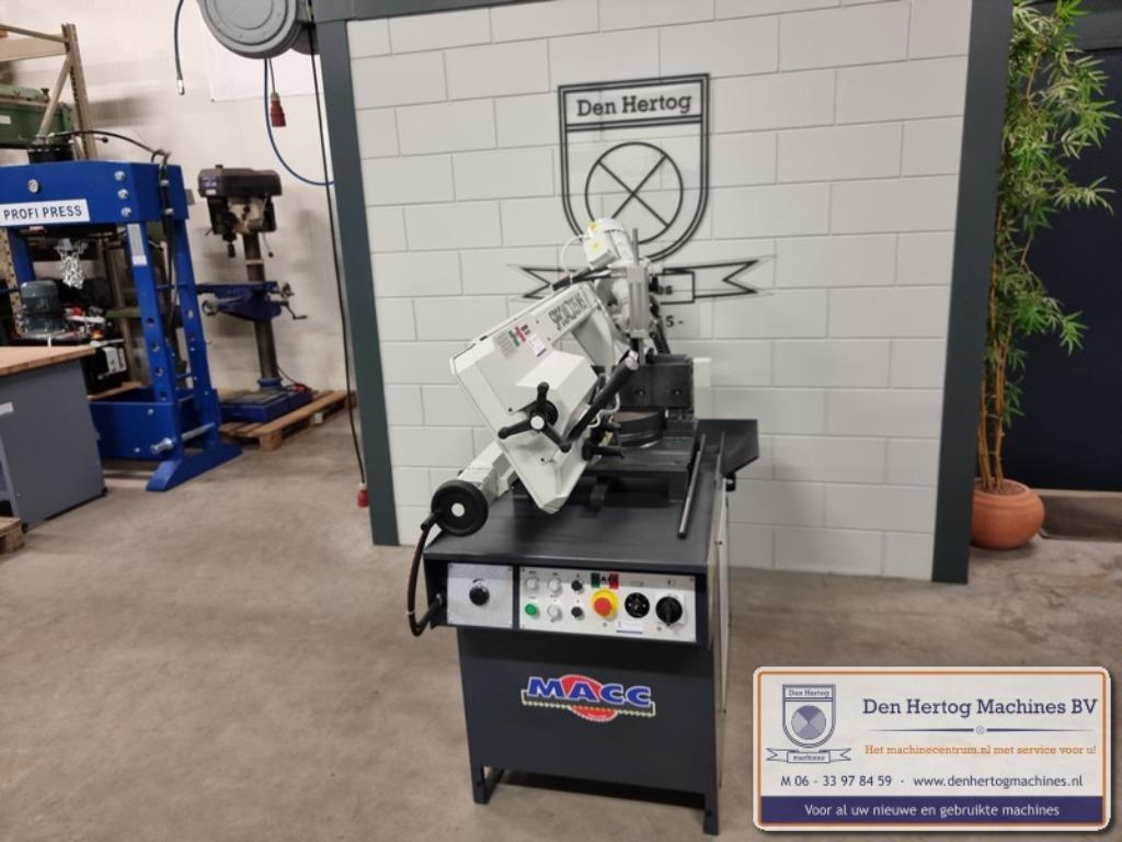 Macc bandzaagmachine special 335MS halfautomaat rond 250mm, Doe-het-zelf en Verbouw, Ophalen, Nieuw, 30 tot 70 mm, MACC
