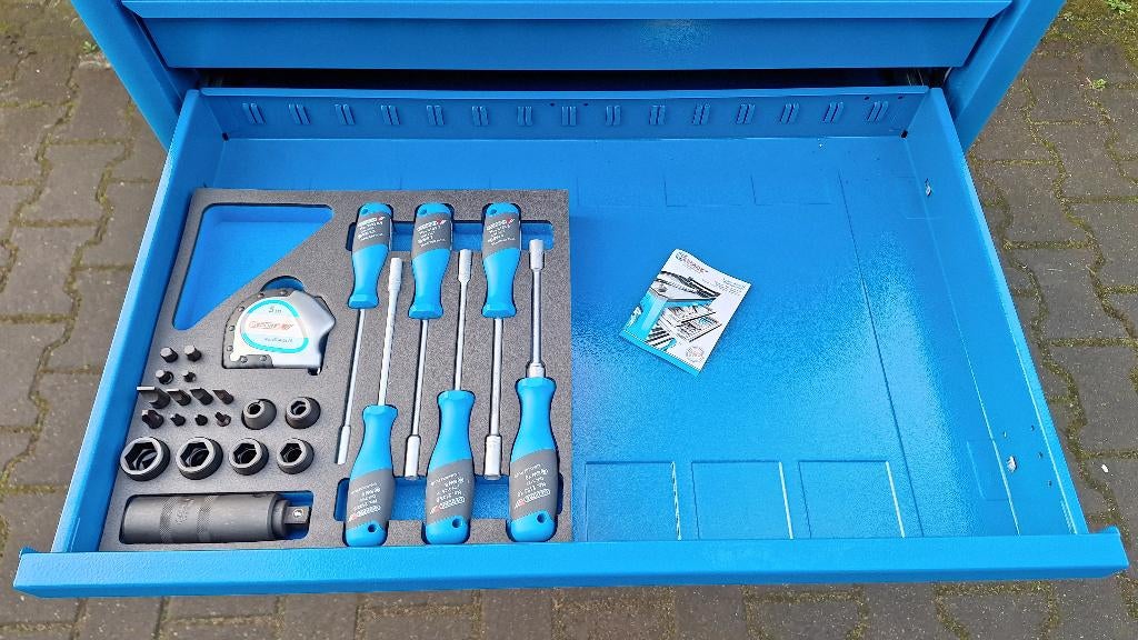 Gedore SL-L Gereedschapswagen gereedschapskar GEVULD!!!, Auto diversen, Ophalen, ., Nieuw, .