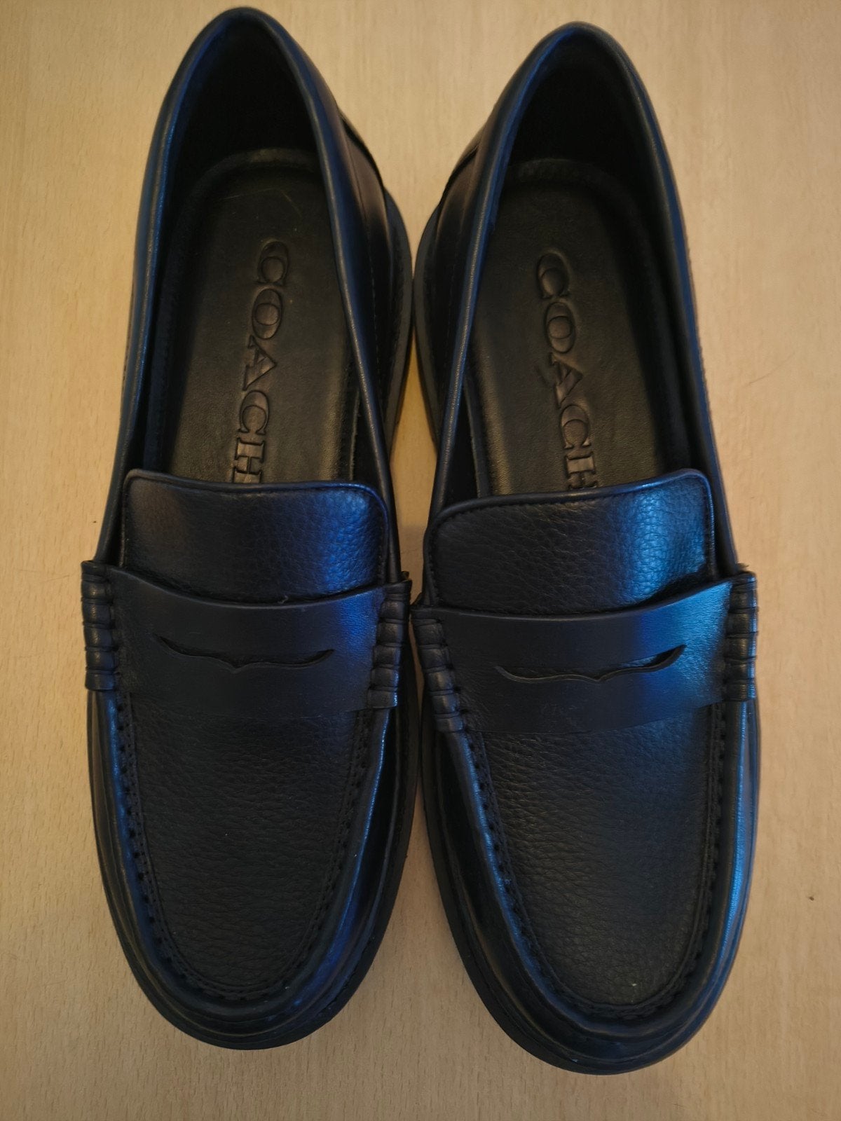 coach cooper loafer, Ophalen, Zwart, Nieuw, Coach