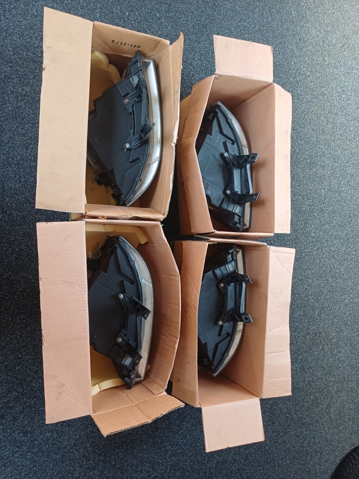 2x Set Koplampen Volkswagen Transporter T5, Ophalen, Gebruikt, Volkswagen