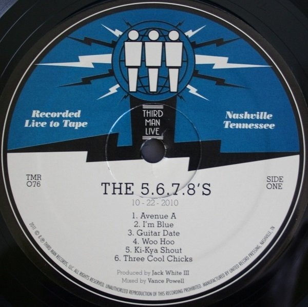 the 5.6.7.8s / live at third man - garage/punk/rockabilly, Verzenden, Zo goed als nieuw, 12 inch, Alternative