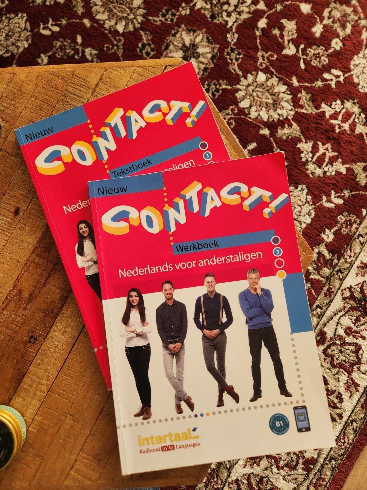 Contact! Nederlands voor anderstaligen Tekstboek & Werkboek, Intertaal Radboud in'to Languages, Gamma, Overige niveaus, Ophalen
