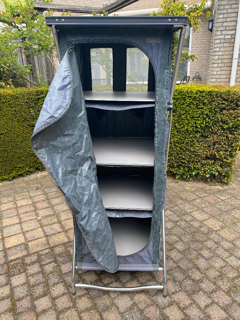 Camping kast met legplanken, Ophalen, Gebruikt, Campingkast