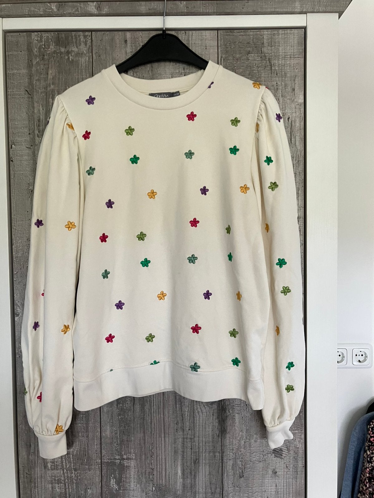 Leuke sweater Geisha maat 34, Ophalen of Verzenden, Zo goed als nieuw, Maat 34 (XS) of kleiner, Beige