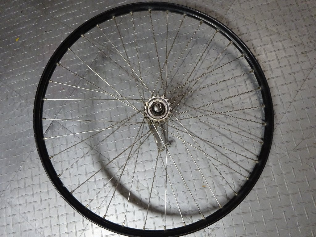 26 inch achterwiel voor fiets met terugtraprem shimano, Gebruikt, Staal, Shimano, Stadsfiets