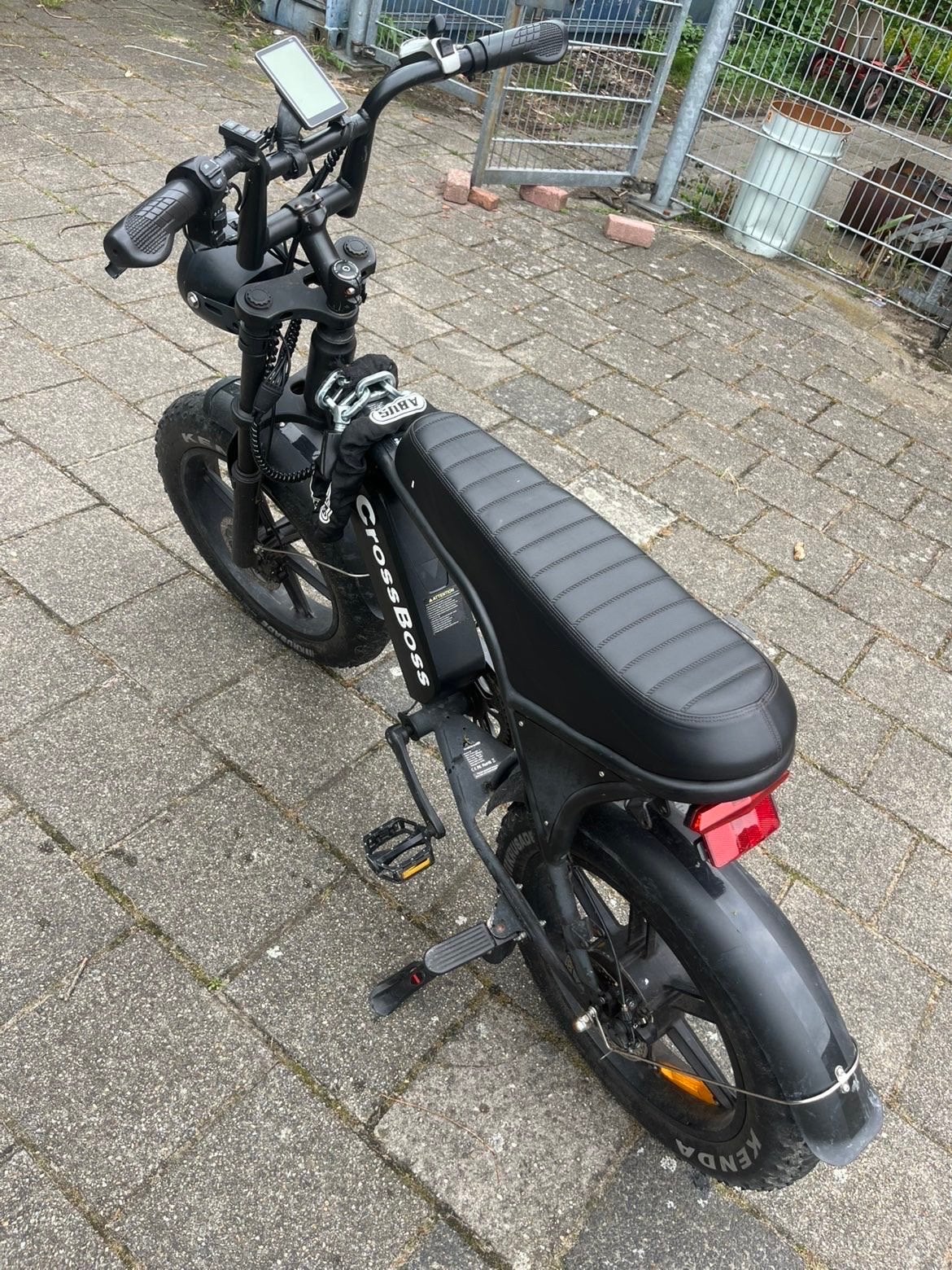 Stoere Fatbike - CrossBoss - Perfect voor avontuur!, Gebruikt, Minder dan 47 cm, 30 tot 50 km per accu, Ophalen