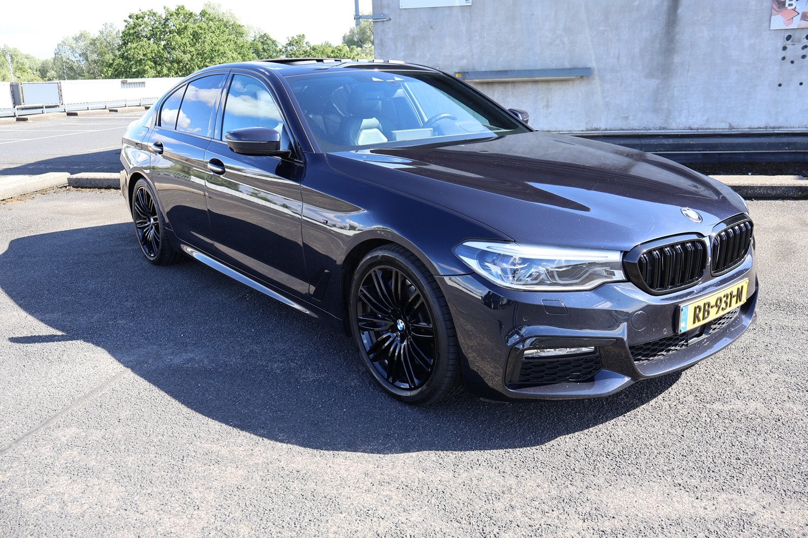 BMW 540i M Sport/B&W/Soft-Close/HUD/ACC/360°/Schuifdak, Automaat, 2000 kg, Leder, 2998 cc