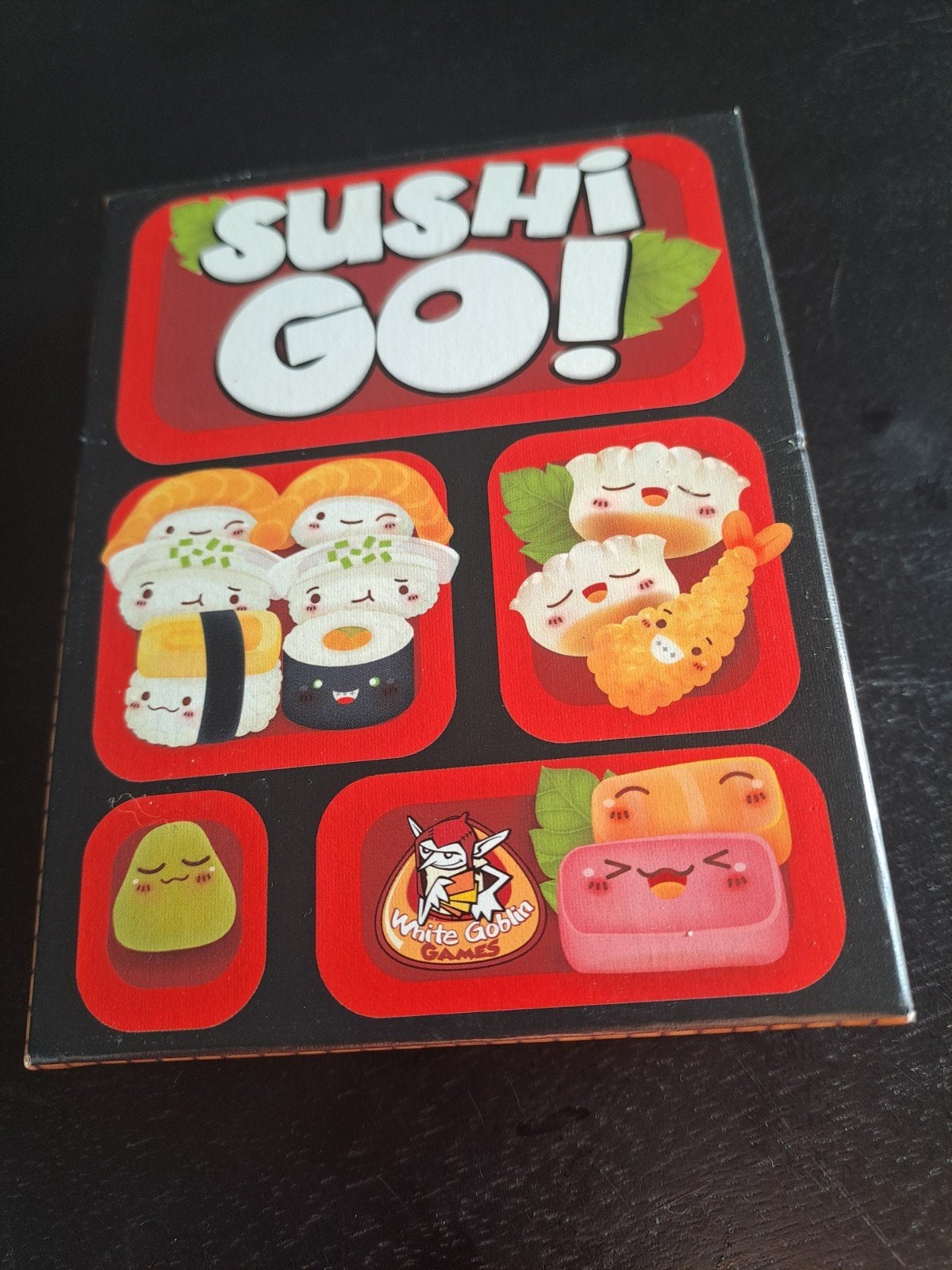 Sushi Go! Kaartspel - Leuk en snel spel voor iedereen, Hobby en Vrije tijd, Drie of vier spelers, Ophalen of Verzenden, Gebruikt