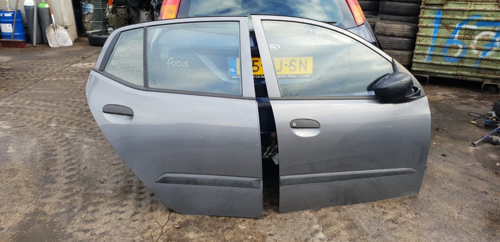 HYUNDAI I10 PORTIEREN RV+RA BJ 2007 TOT 2011, Gebruikt, -, Deur, -