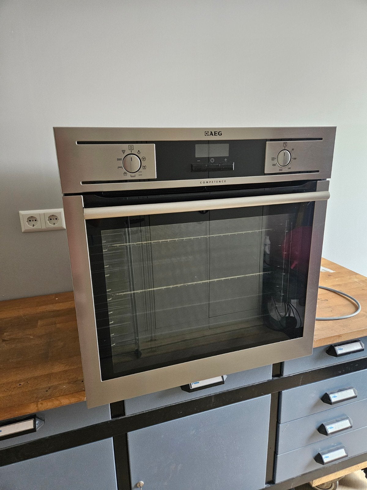 AEG Competence Inbouw Heteluchtoven, Witgoed en Apparatuur, Ovens, Ophalen, Heteluchtoven, Inbouw, 55 tot 60 cm