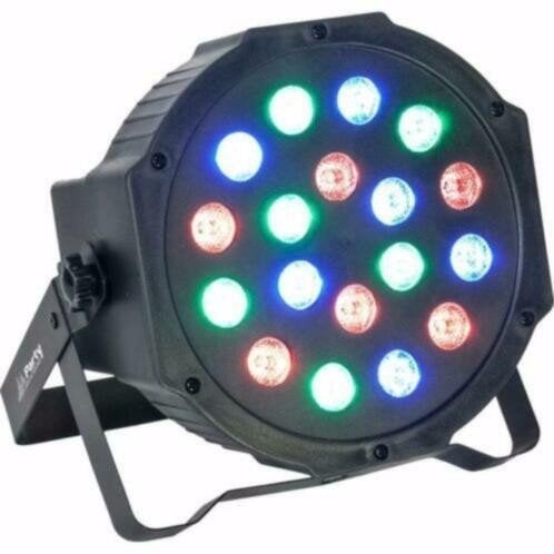PARTY-PAR181 Led Par 18x 1Watt DMX [1468P-B], ., Overige typen, Nieuw, Ophalen of Verzenden