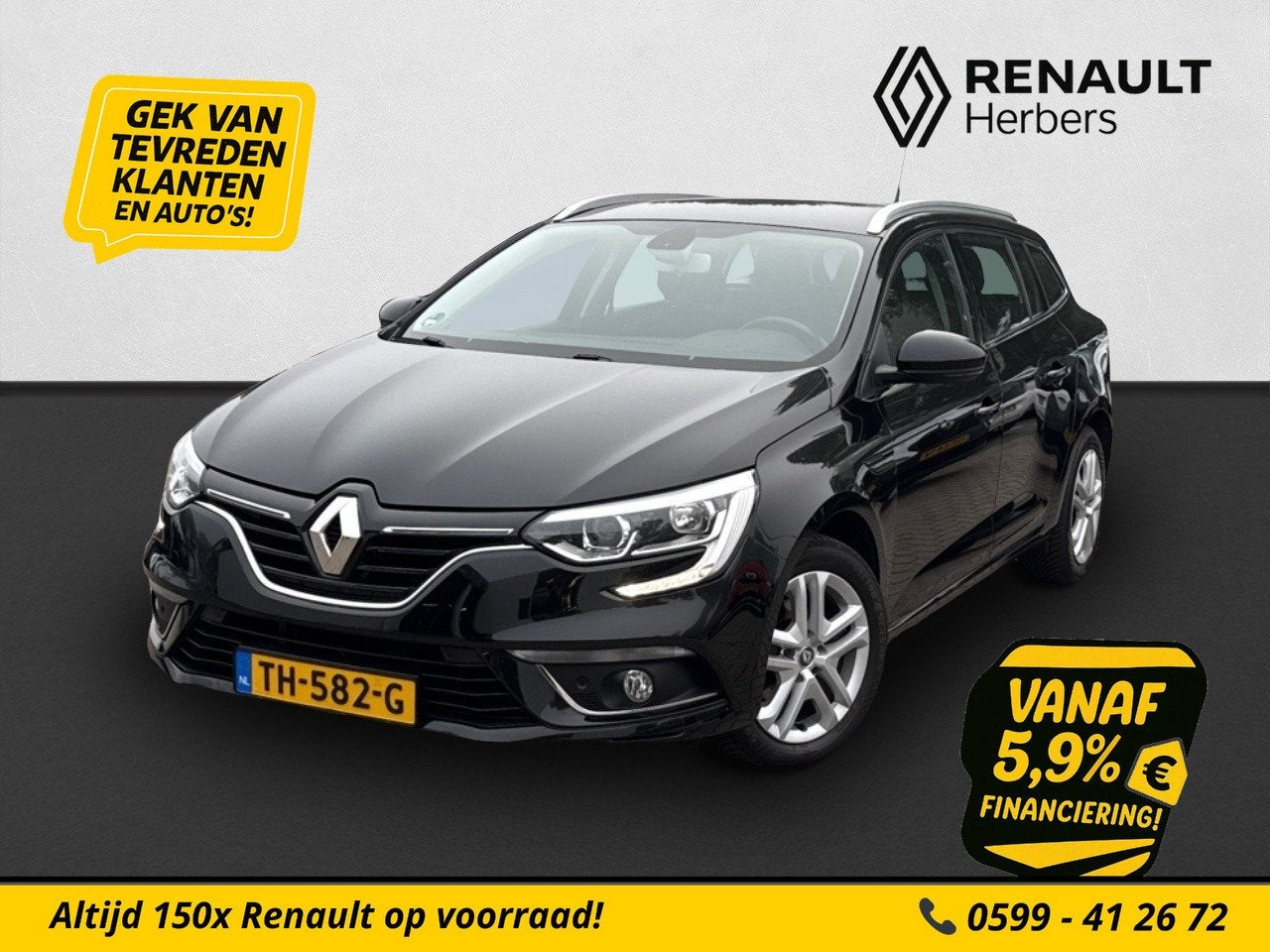 Renault Mégane Estate 1.2 TCe Zen TREKHAAK / CRUISE NAVI /