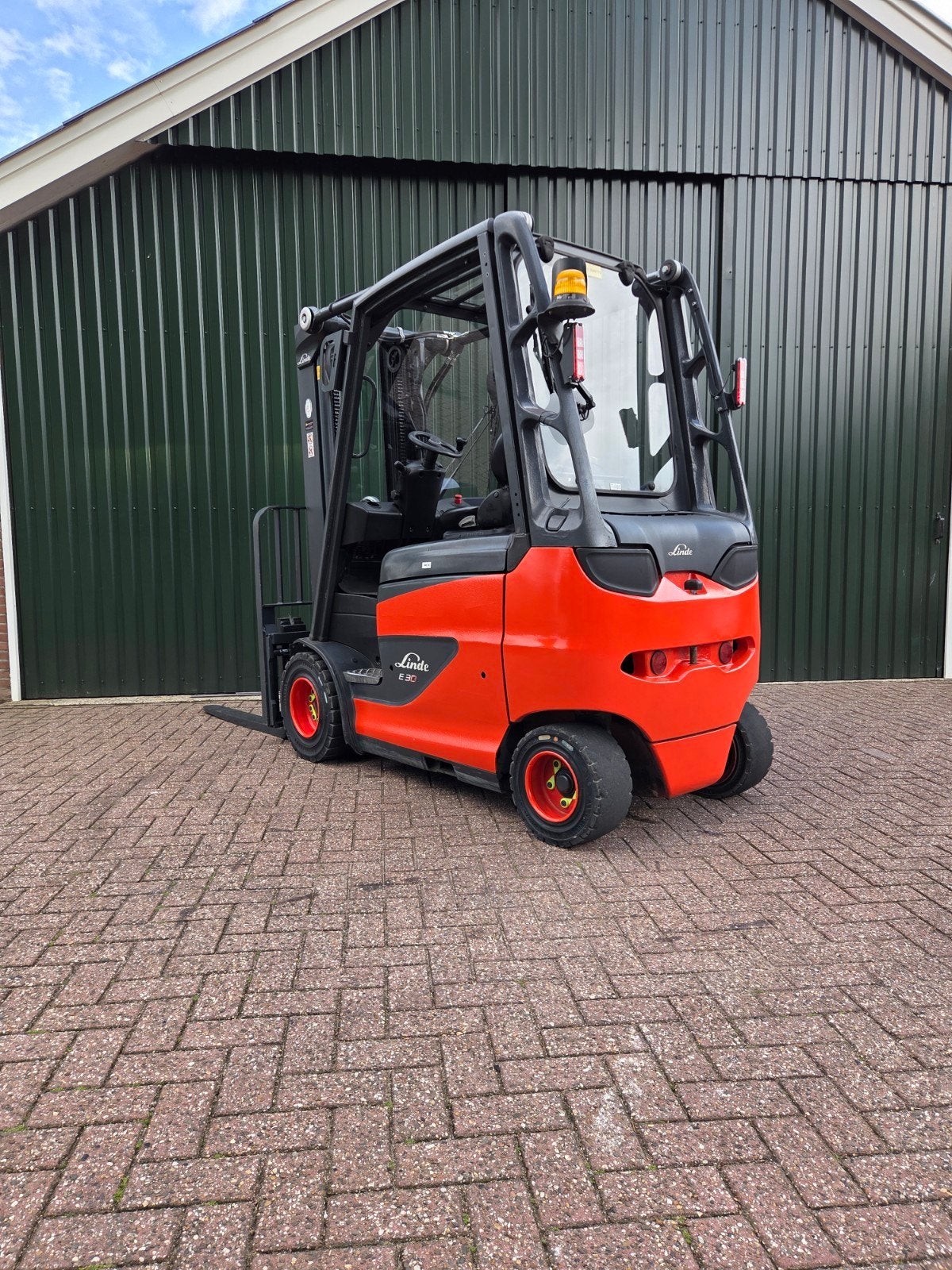Linde E30H-01 Elektrische Heftruck BJ 2018 Triplex 2100 uur!, Linde, Linde, Heftruck, Ophalen of Verzenden