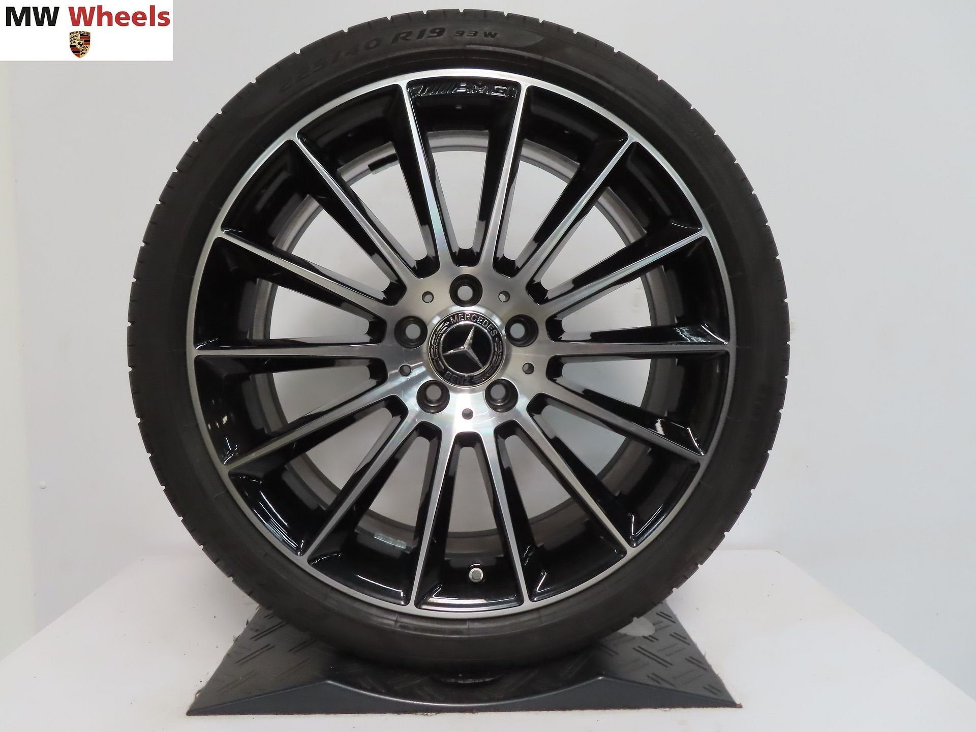 Mercedes A klasse W177 19 inch AMG velgen met zomerbanden, 19 inch, Gebruikt, -, -
