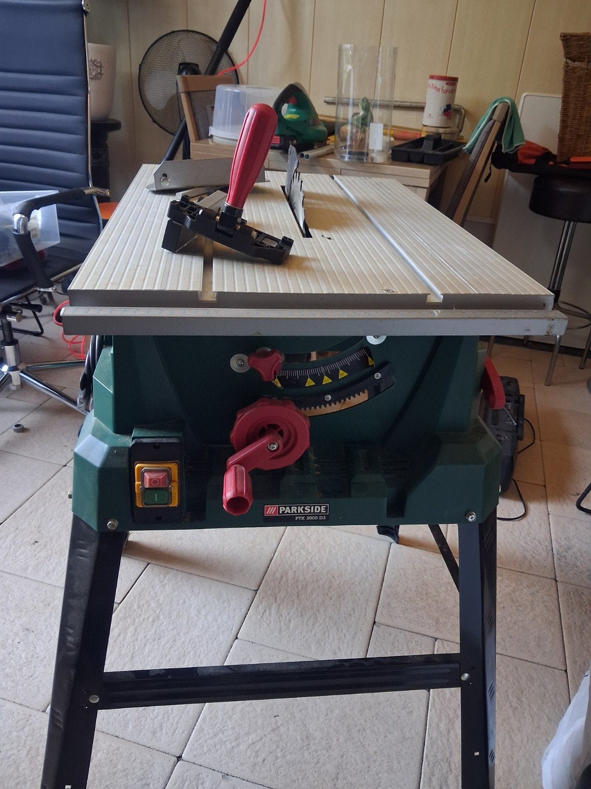 Parkside PTK 2000 D3 Tafelzaag - Zo goed als nieuw