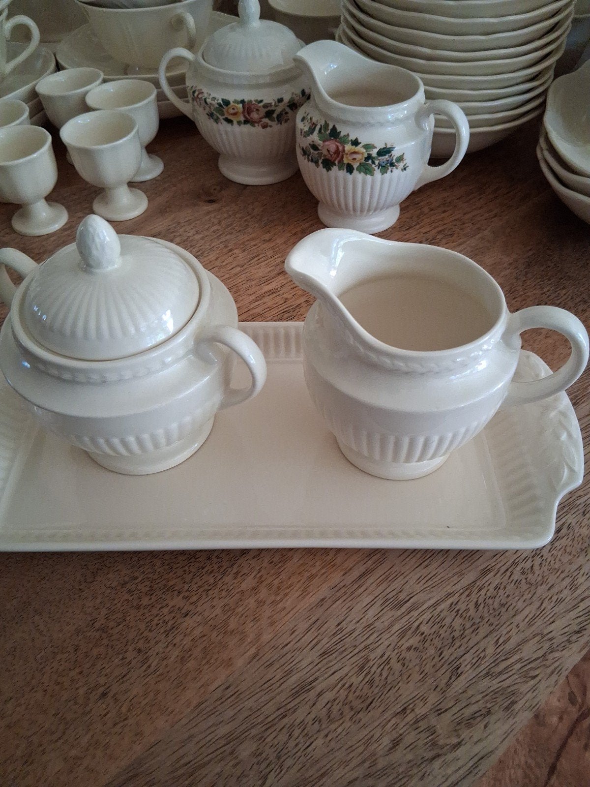 Zeer mooi wedgwood Edme stel als nieuw., Ophalen, Zo goed als nieuw, Aardewerk