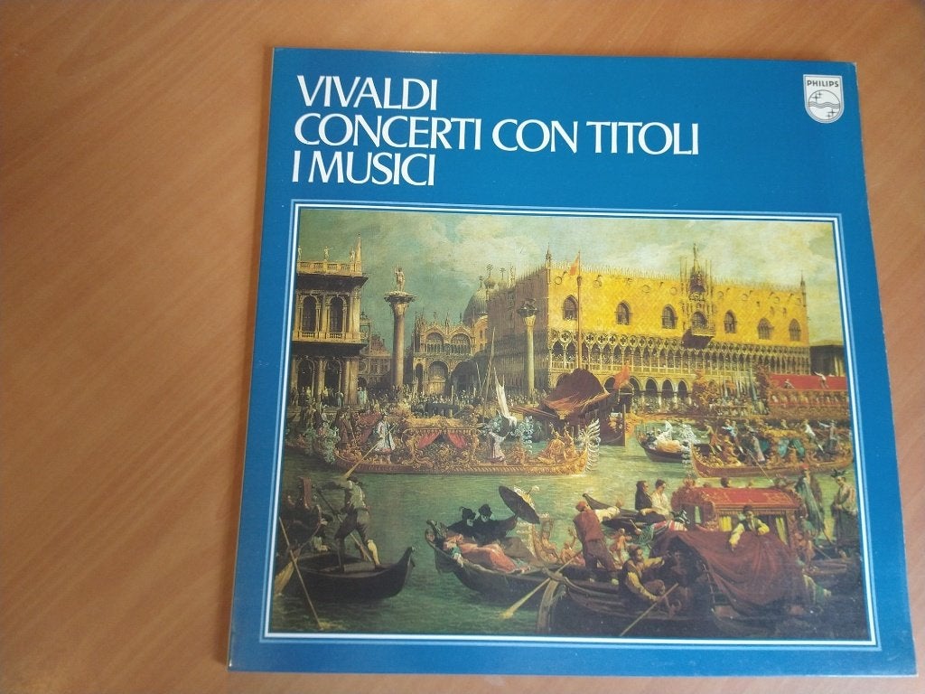 LP Vivaldi - Concerti Con Titolo I Musici, Ophalen of Verzenden, Zo goed als nieuw