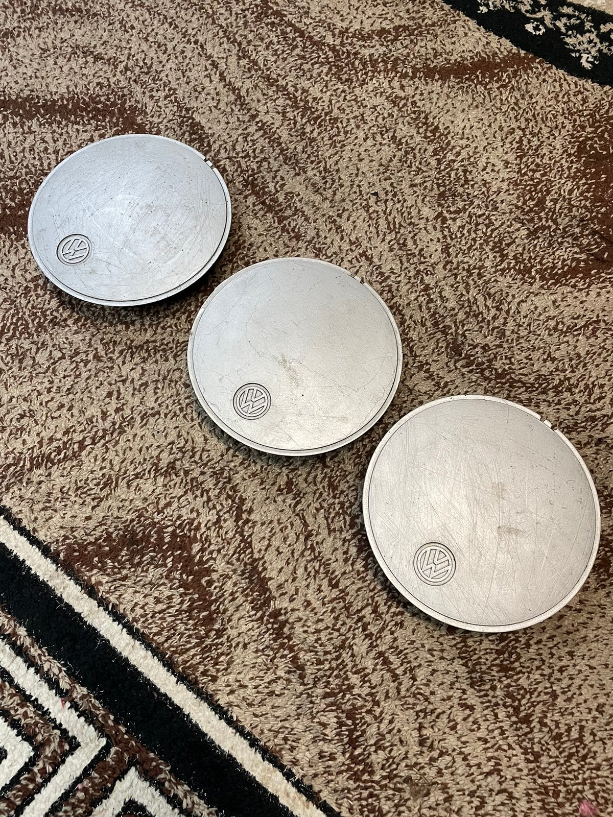 3x Golf 2 wiel doppen kappen origineel VW, Ophalen of Verzenden, Gebruikt, Audi