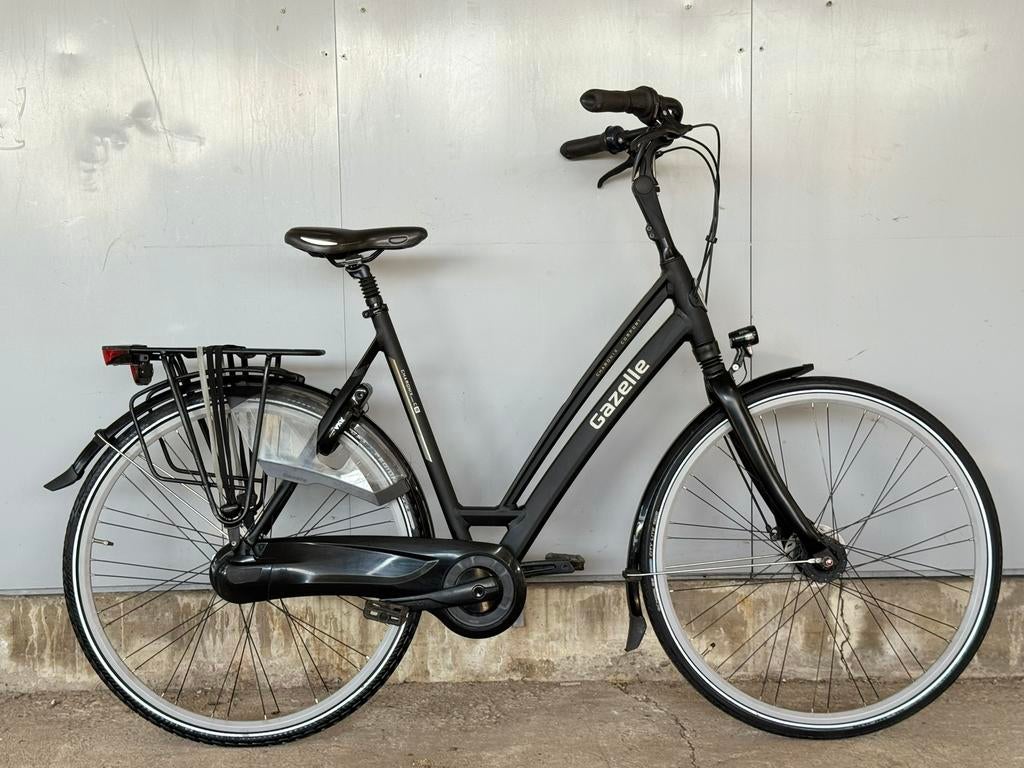 Lichtgewichte Gazelle Chamonix C8 D57 Stadsfiets - Garantie, Fietsen en Brommers, Versnellingen, Zo goed als nieuw, Gazelle, Trommelrem