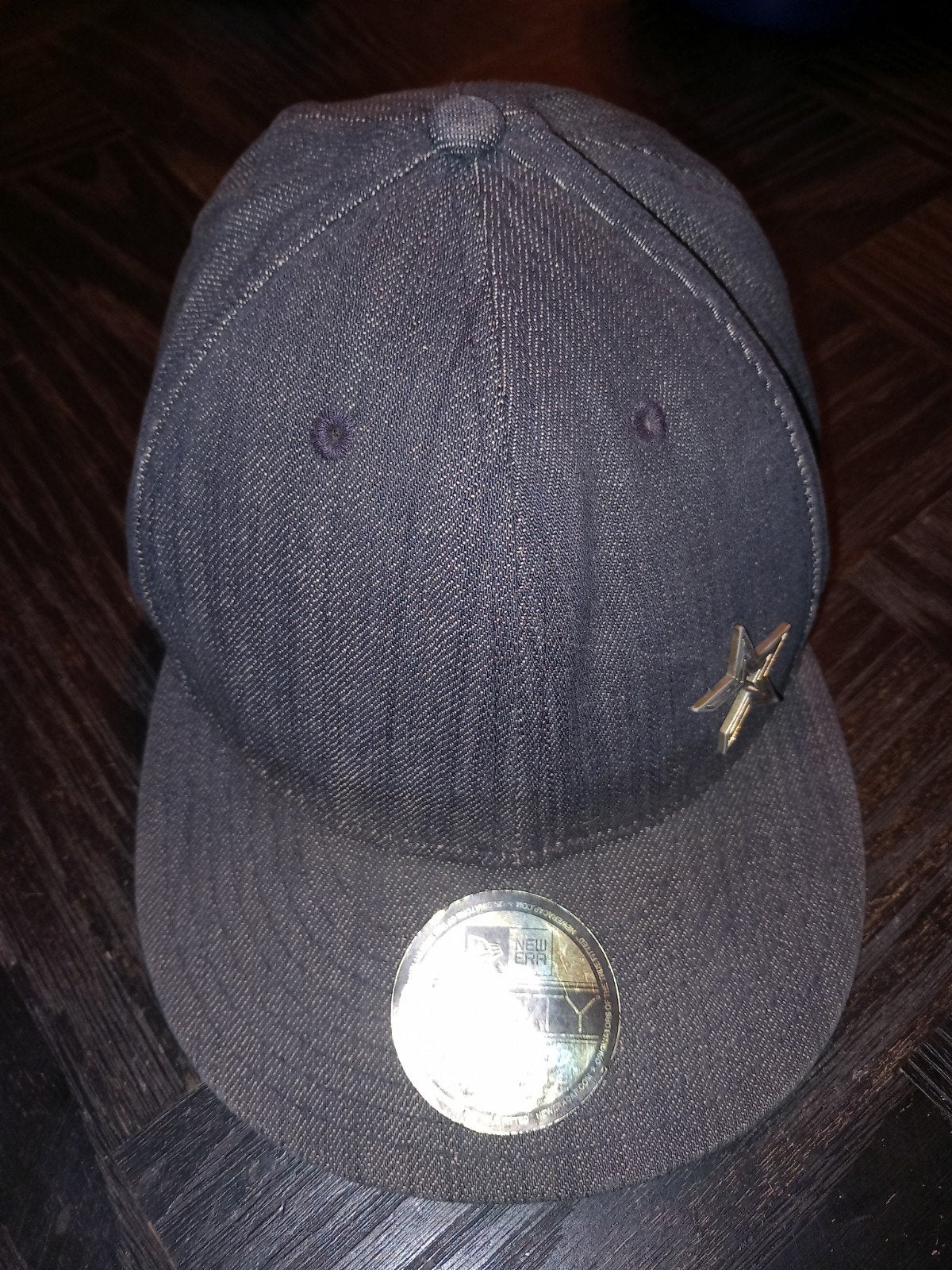 New Era 59FIFTY Pet - Donkergrijs Denim, Info@neweracap.com, New Era Cap Co., Ophalen of Verzenden, Pet
