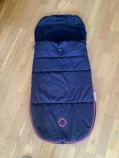Bugaboo voetenzak kinderwagen of buggy donkerblauw, Ophalen, Zo goed als nieuw, Voetenzak