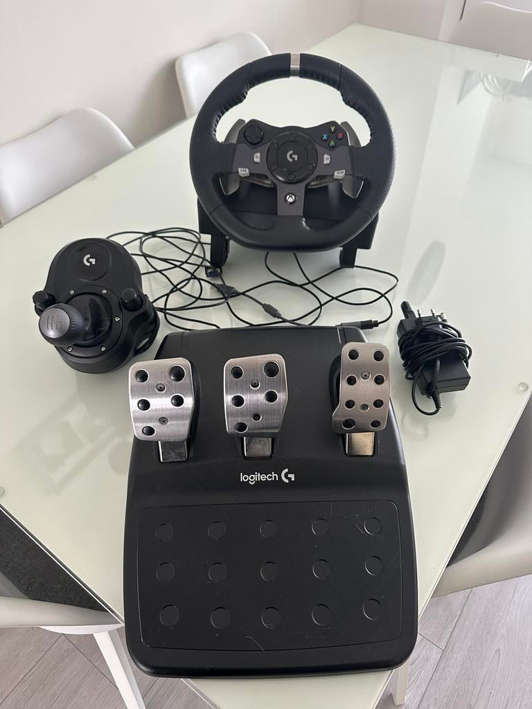 Logitech G920 | Z.G.A.N |, Spelcomputers en Games, Spelcomputers | Xbox | Accessoires, Ophalen, Zo goed als nieuw, Stuurtje of Sportattribuut