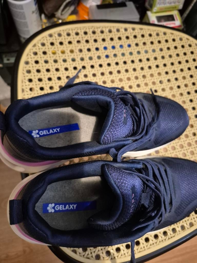 Skechers Sneakers Dames - Maat 36 - Donkerblauw, Skechers, Blauw, Ophalen of Verzenden, Sneakers of Gympen