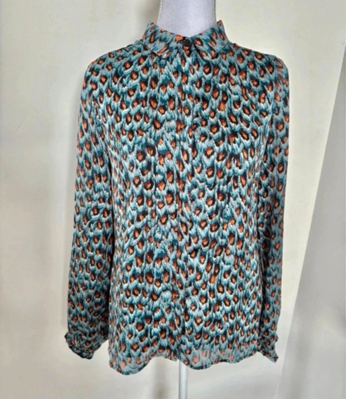 Prachtige Fabienne Chapot blouse - maat 36, Kleding | Dames, Ophalen of Verzenden, Zo goed als nieuw, Maat 36 (S), Blauw