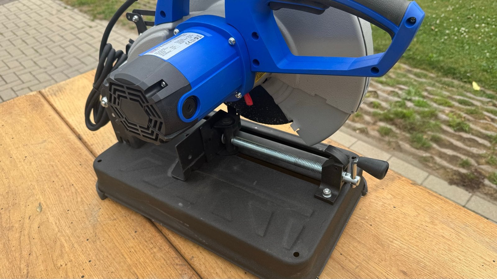HBM Metaalafkortzaag / Drycutter / Droogzaag - 2600W, Doe-het-zelf en Verbouw, 70 mm of meer, Ophalen of Verzenden, Zo goed als nieuw