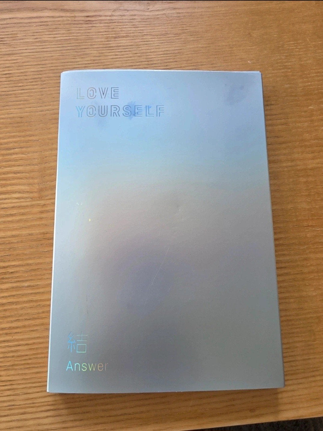 BTS Love Yourself Answer CD Album (zonder photocards), K-pop, Ophalen of Verzenden, Zo goed als nieuw, Inclusief boekje