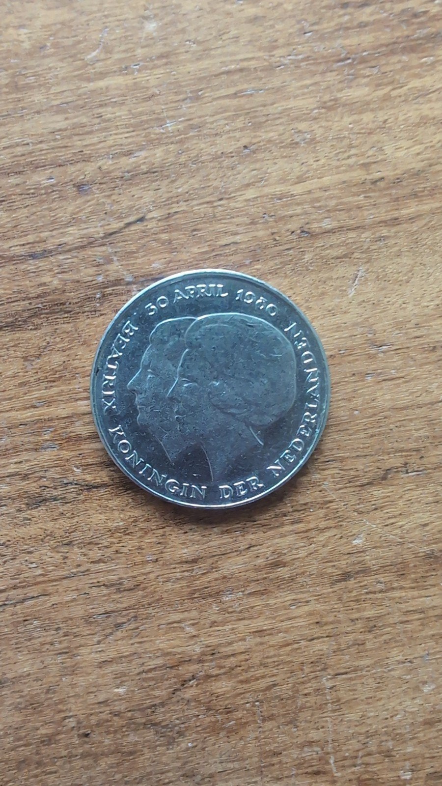 2½ Gulden Beatrix inhuldigingsmunt 1980, Postzegels en Munten, Munten | Nederland, Koningin Beatrix, Zilver, Ophalen of Verzenden