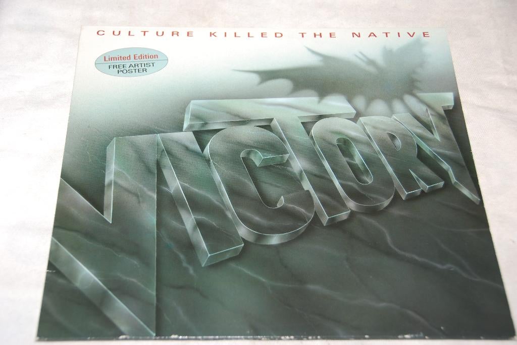 Victory – Culture Killed The Native LP Vinyl, Gebruikt, 1980 - 1989, 12 inch, Poprock