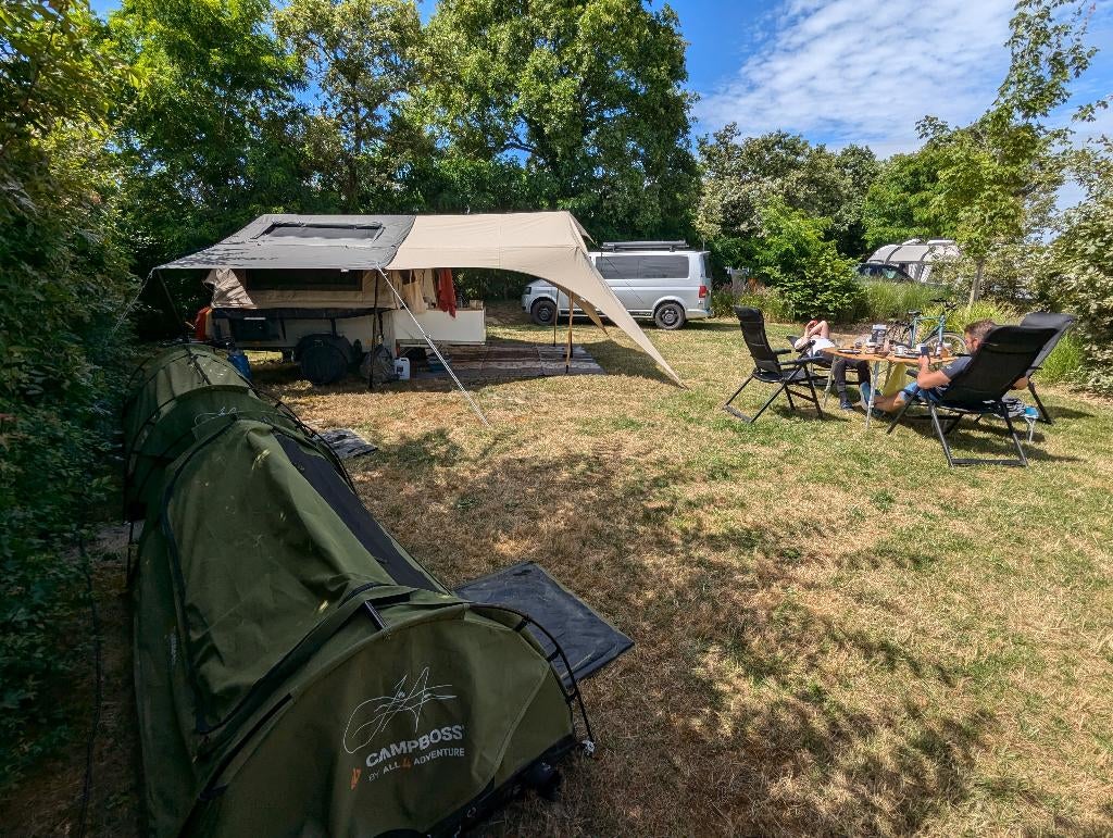 2x All4Adventure CampBoss Signature Swag – King Single, Ophalen of Verzenden, Zo goed als nieuw, Tot en met 2