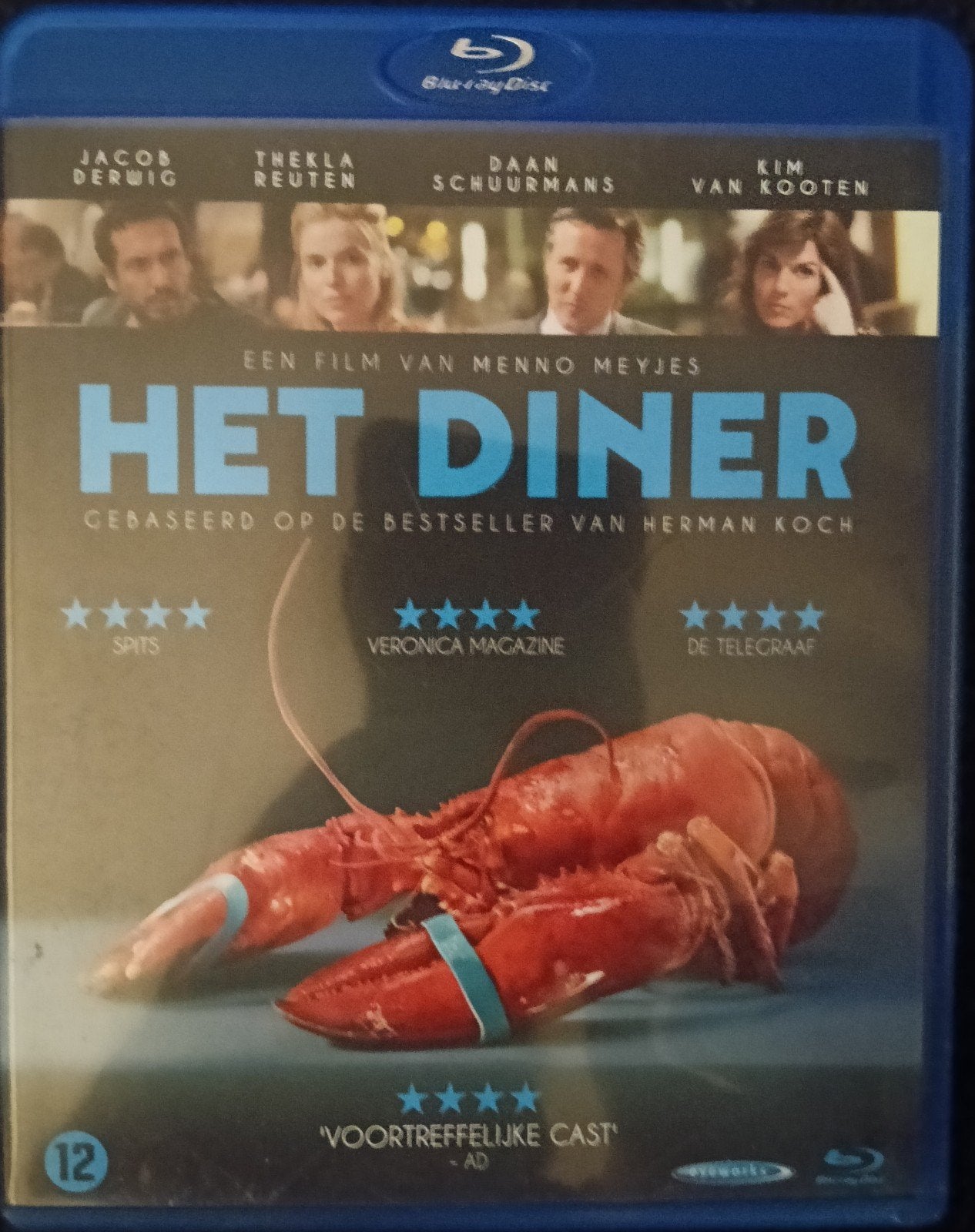 Het Diner bluray, Ophalen of Verzenden, Zo goed als nieuw