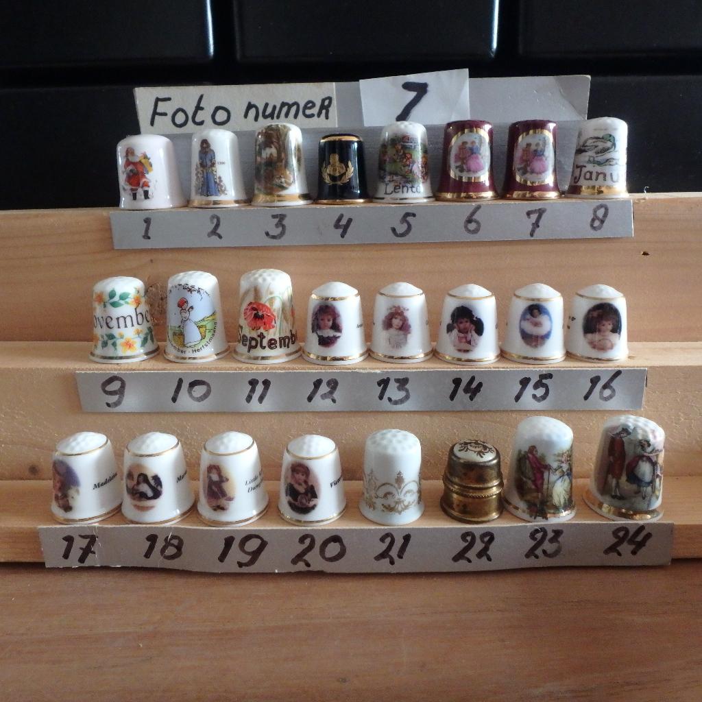 vingerhoedjes 7, Ophalen of Verzenden, Zo goed als nieuw