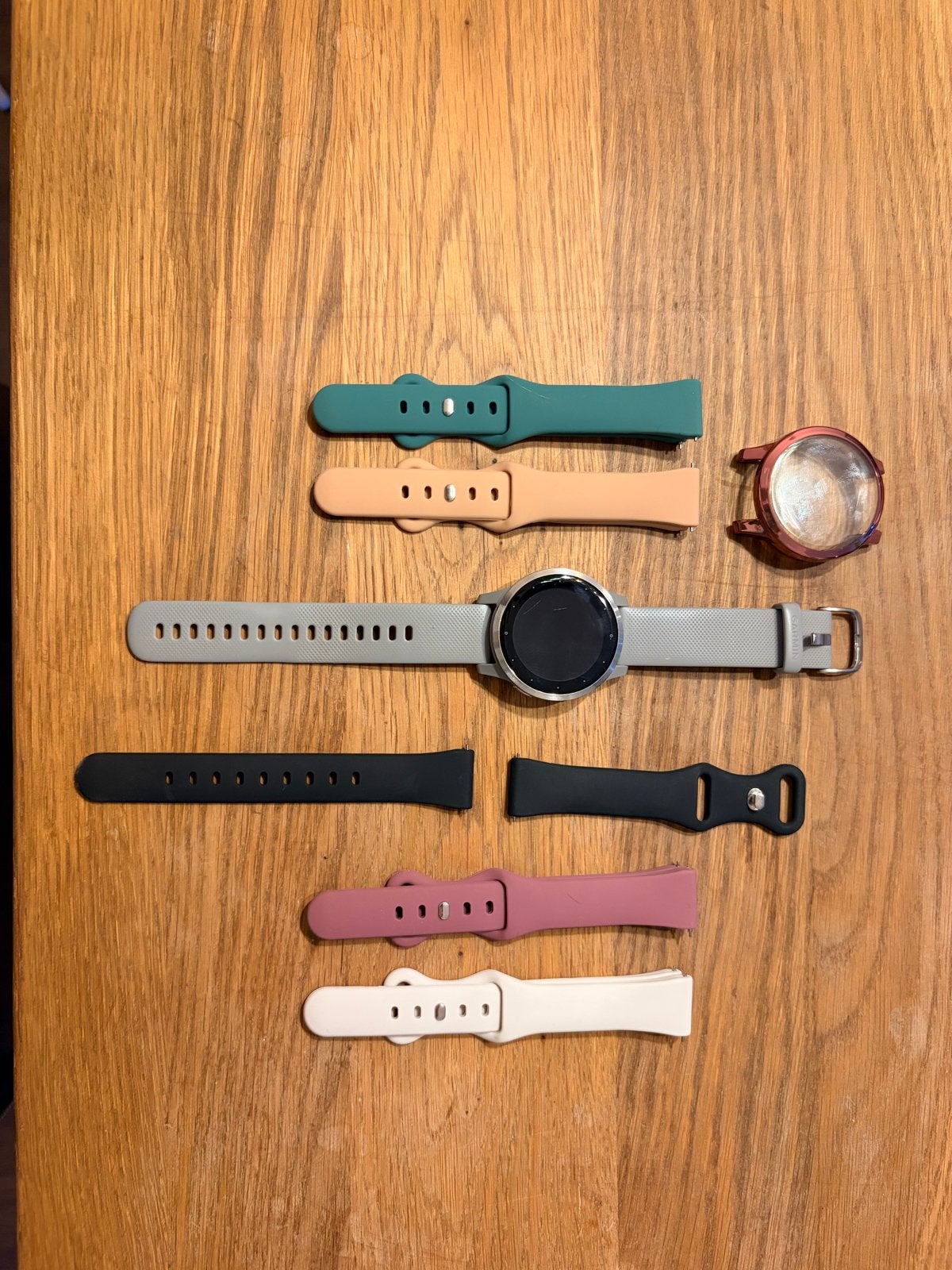 Garmin Vivoactive 4S - Gebruikt, Goede Staat + Extra Bandjes, Gebruikt, IOS, Ophalen of Verzenden, Waterdicht