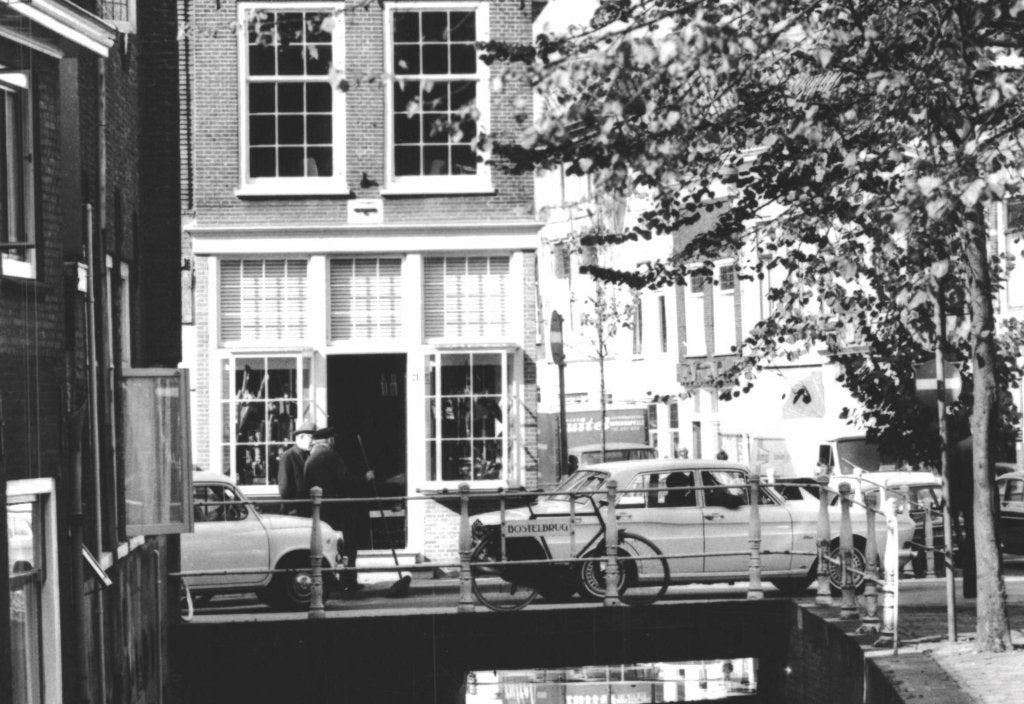 988323 Gouda Bostelbrug L Tiendeweg Nette oude kaart, Ophalen of Verzenden, Voor 1920, Ongelopen, Zuid-Holland