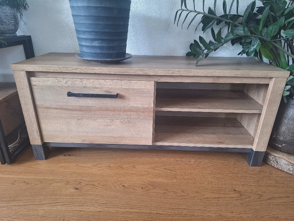 TV meubel, Ophalen, Gebruikt, 100 tot 150 cm, Minder dan 100 cm