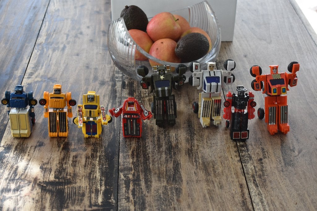 Transformers Mc Toys 8 stuks, Verzamelen, Overige generaties, Ophalen of Verzenden, Gebruikt