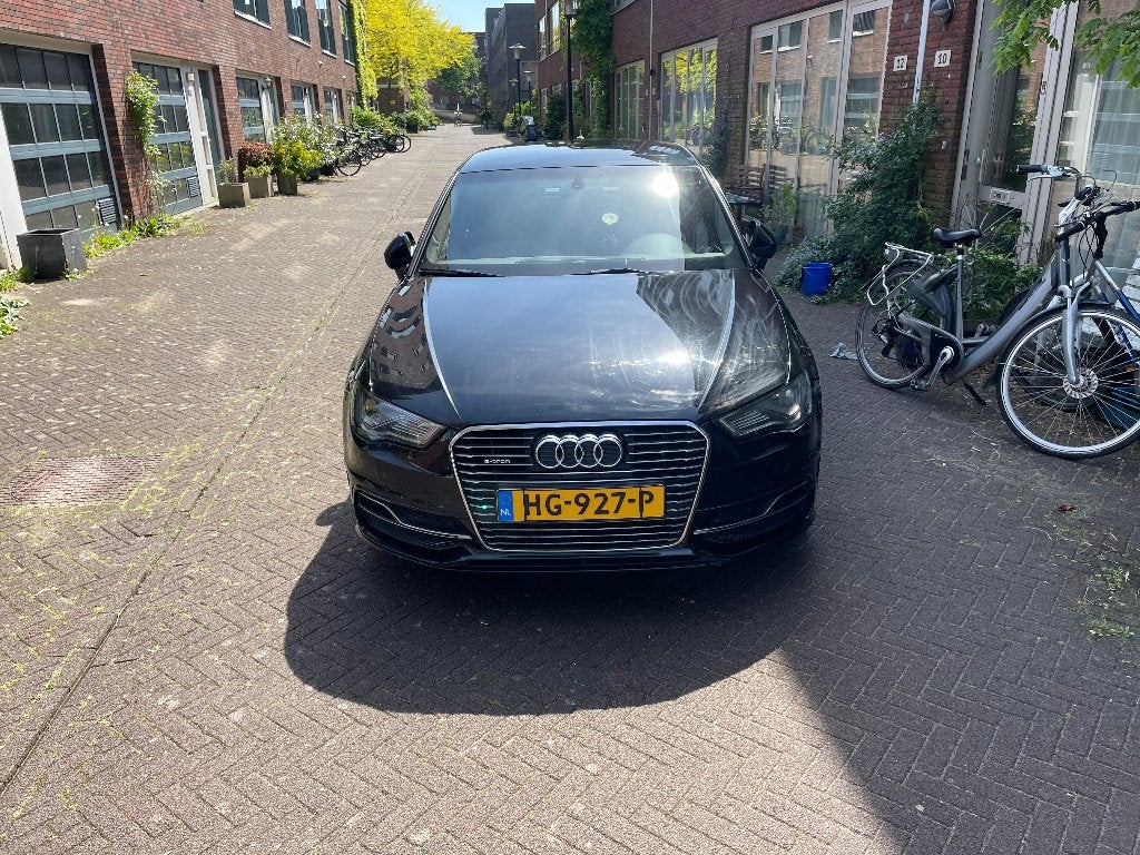 Audi A3 1.4 Tfsi 204pk E-tron Phev S Tronic 2015 Zwart, Dealer onderhouden, Zwart, 4 cilinders, Leder en Stof