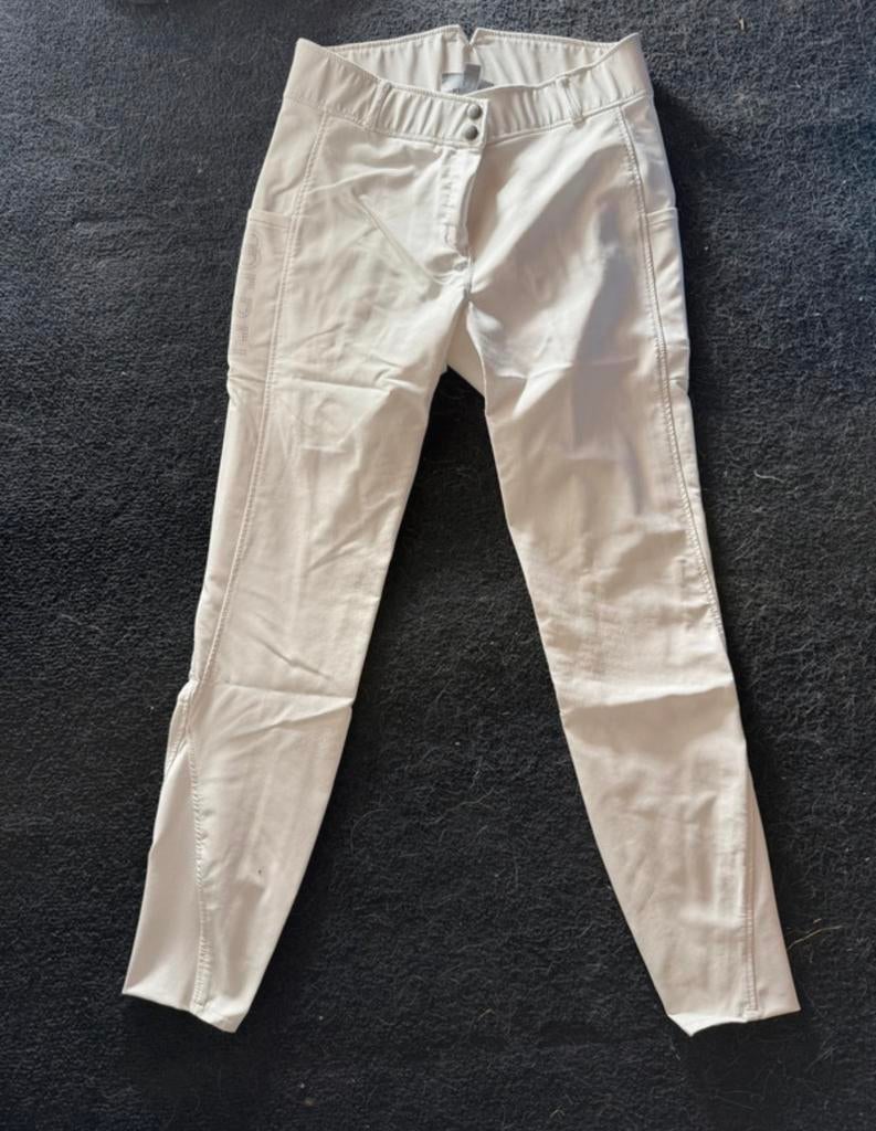 Montar Rebel rijbroek Wit 1x gebruikt, Dieren en Toebehoren, Paardrijkleding, Ophalen of Verzenden, Zo goed als nieuw