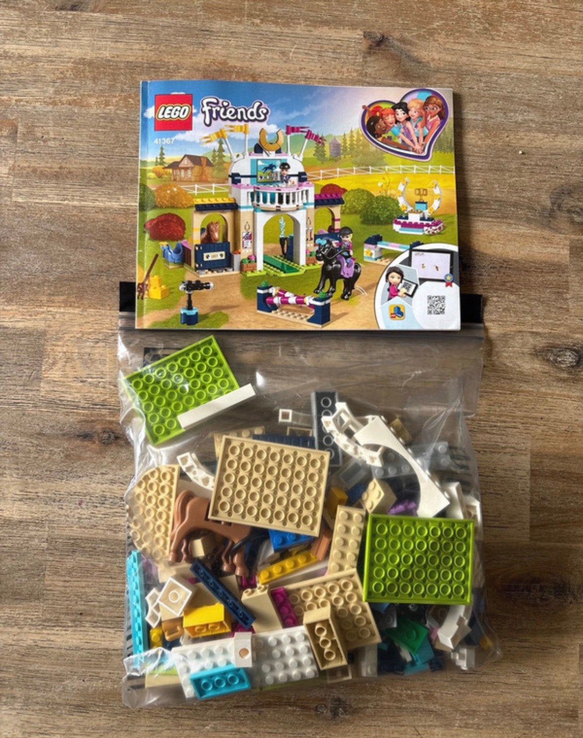 Lego friends 41367 stephanies paardenconcours, Lego, Friends, Ophalen of Verzenden, Zo goed als nieuw