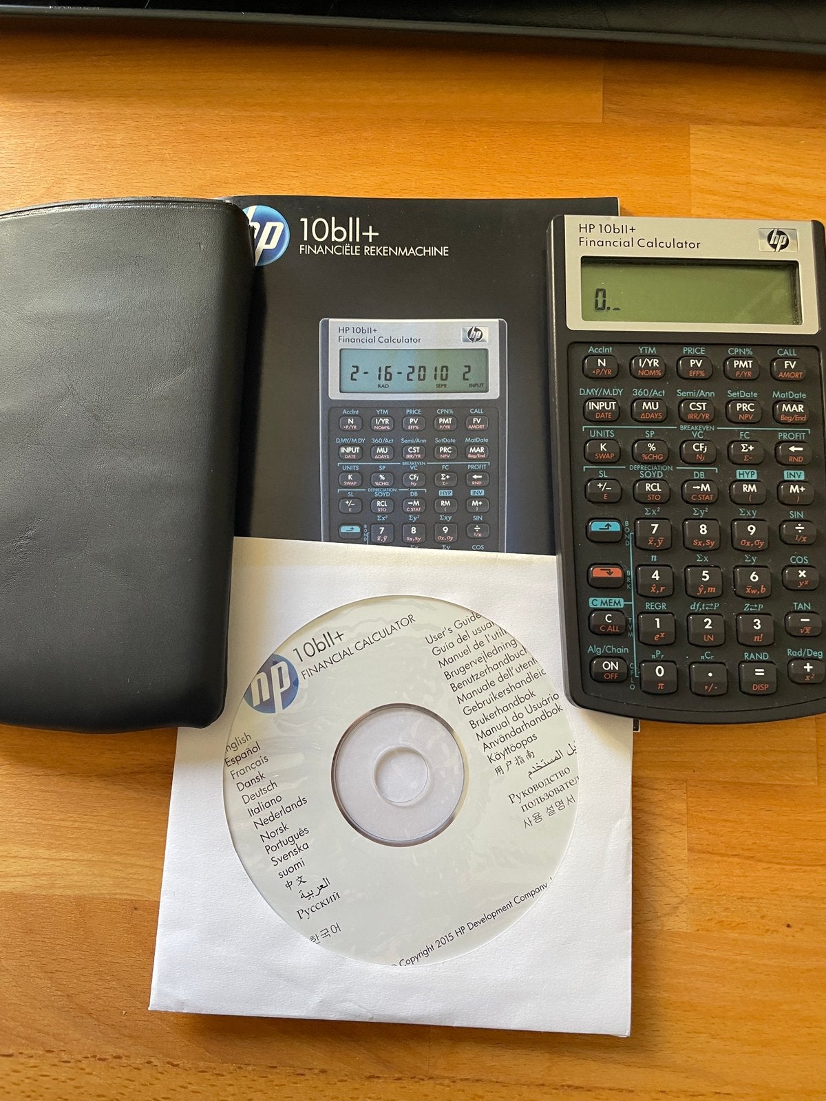 HP 10bll+ financiele rekenmachine, Ophalen of Verzenden, Zo goed als nieuw
