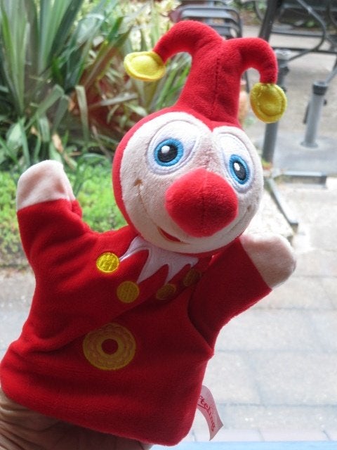 Handpop Jokie nar narretje van de Efteling Tiamo, Overige typen, Ophalen of Verzenden, Zo goed als nieuw, Wasbaar