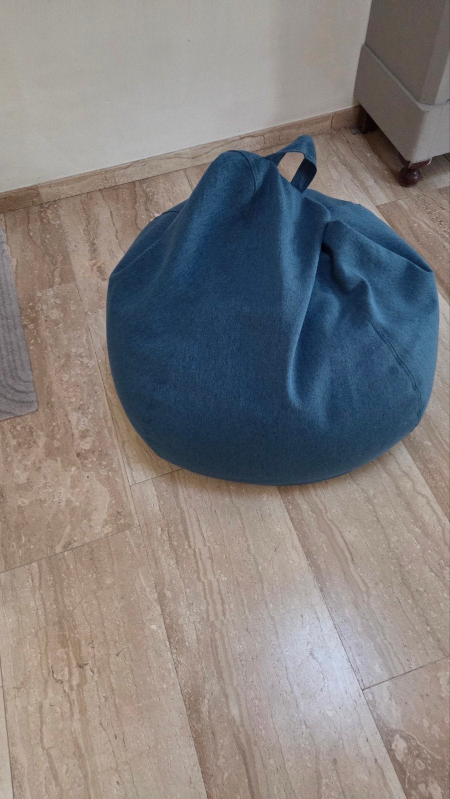 Lumalaland Zitzak - Blauw - Zo goed als nieuw, Ophalen of Verzenden, Zo goed als nieuw, Blauw, Zitzak