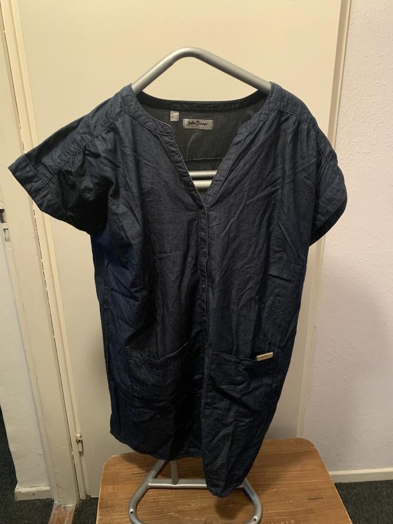 Blauwe blouse van John Baner. Maat 4XL, Blauw, John Baner, Maat 46/48 (XL) of groter, Ophalen of Verzenden