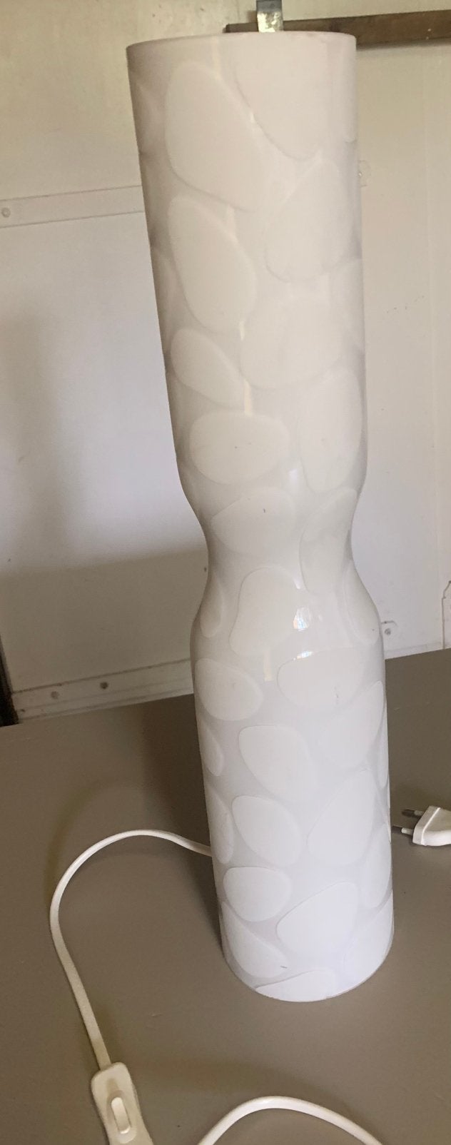 Lamp IKEA Smart jaren 90, Gebruikt, Vintage, Wit, Ophalen of Verzenden