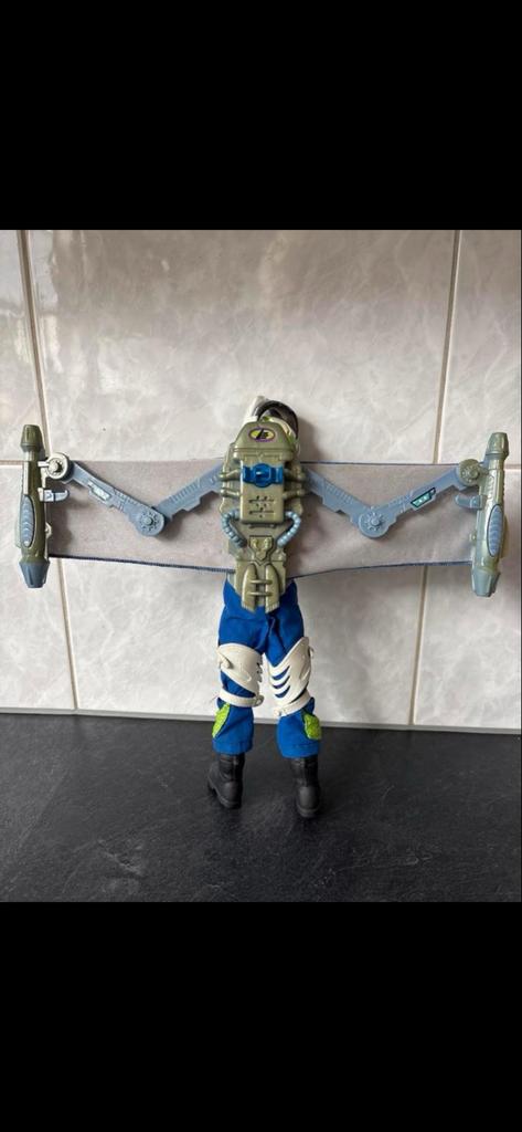 Action Man Deltavlieger uit 1999 - Zo goed als nieuw, Ophalen of Verzenden, Zo goed als nieuw
